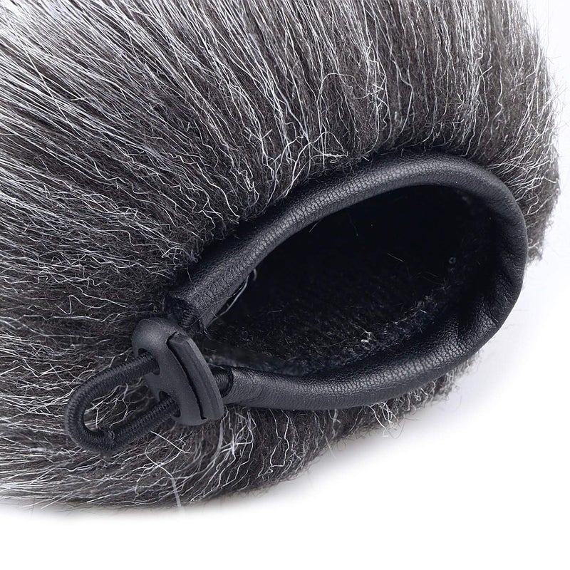 SUNMON Razer Seiren X Furry Windscreen Muff, Mic Pop Filter/Shield Wind Cover fits Razer Seiren X USB Condenser Streaming Microphone - Image 5